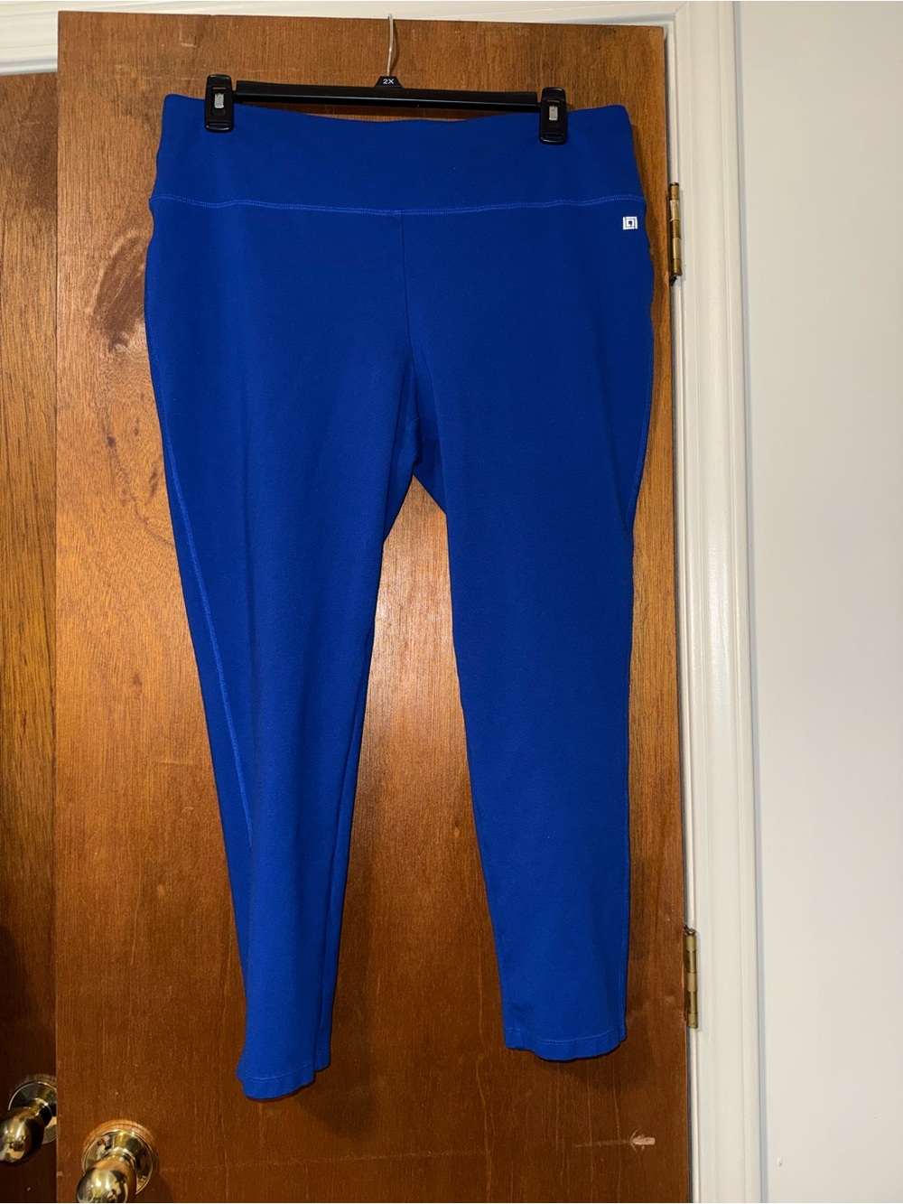 Liz Claiborne Cobalt Blue High-Rise Leggings